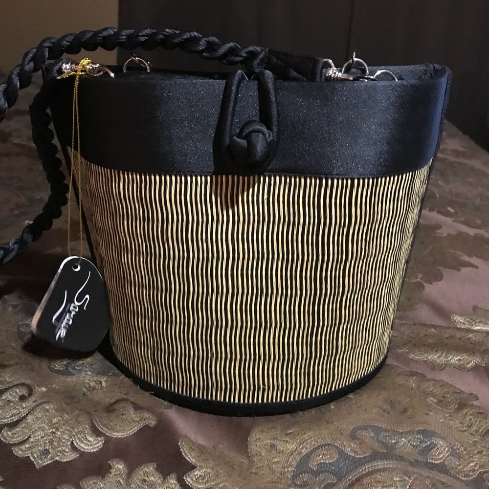 Black and Tan Tote